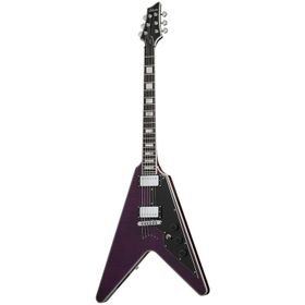 Schecter V-1 Custom Trans Purple Elektro Gitar
