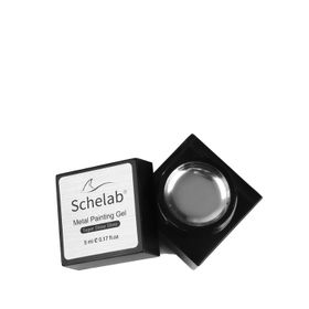 Schelab Metal Painting Gel 5 ml Gümüş Tırnak Süsleme Jeli