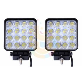 Schenna 48 W 16 Led Kare Off Road Gündüz Farı Çalışma Lambası