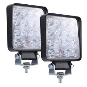 Schenna 48 Watt 16 Led Kare 2 Adet Off Road Gündüz Farı 16 Led Kare Çalışma Lambası