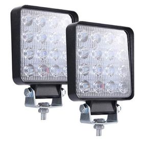 Schenna 48 Watt 16 Led Kare 2 Adet Off Road Gündüz Farı 16 Led Kare Çalışma Lambası