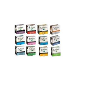 Schesir 12x85 gr 12 Çeşit Karma Kedi Konserve