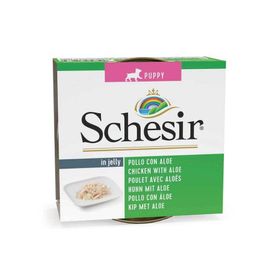 Schesir 150 gr Tavuk Fileto ve Aloe Veralı Yavru Köpek Konservesi