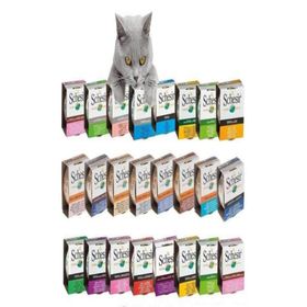 Schesir 24x85 gr Karışık Konserve Yetişkin Kedi Maması