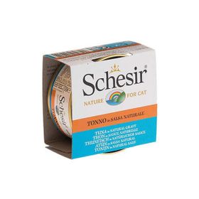 Schesir 3x70 gr Broth Naturel Sauce Ton Balıklı ve Cipura Yetişkin Kedi Konservesi