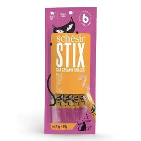 Schesir 6x15 gr Stick Tavuklu Kedi Ödülü
