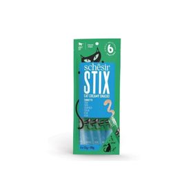 Schesir 6x15 gr Stick Ton Balıklı Yetişkin Kedi Ödülü