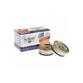 Schesir 6x50 gr Multipack Sığır Etli Kedi Konserve
