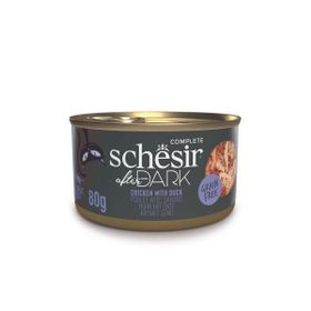 Schesir 6x80 gr After Dark Et Suyu içinde Tavuklu ve Ördekli Yetişkin Kedi Konservesi