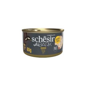 Schesir 6x80 gr After Dark Pate Tavuklu Yetişkin Kedi Konservesi