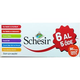 Schesir 6x85 gr Special Karışık Lezzet Paketi