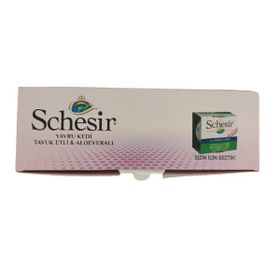 Schesir 6x85 gr Tavuk Etli ve Aloeveralı Yavru Kedi Konservesi