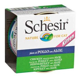 Schesir 6x85 gr Tavuklu Aloeveralı Yavru Kedi Konservesi