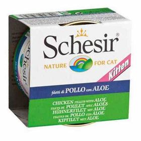 Schesir 6x85 gr Tavuklu ve Aloeverali Yavru Kedi Konservesi