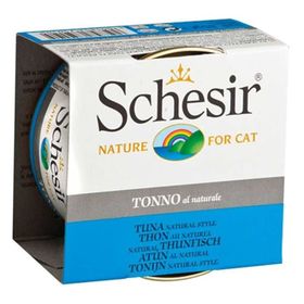 Schesir 6x85 gr Ton Balıklı Soslu Konserve Yetişkin Kedi Maması