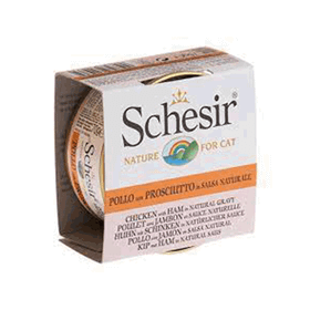 Schesir 70 gr Tavuk ve Karidesli Naturel Konserve Kedi Maması