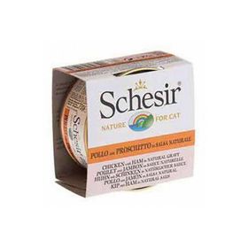 Schesir 70 gr Tavuklu ve Karidesli Soslu Yetişkin Kedi Konservesi