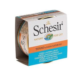 Schesir 70 gr Ton Balıklı Salsa Soslu Yetişkin Kedi Konservesi
