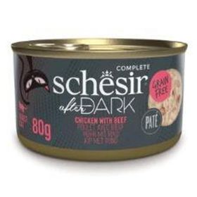 Schesir 80 gr After Dark Ezme Tavuklu ve Biftekli Yetişkin Kedi Konservesi