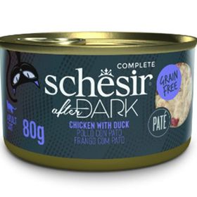Schesir 80 gr After Dark Ezme Tavuklu ve Ördekli Yetişkin Kedi Konservesi