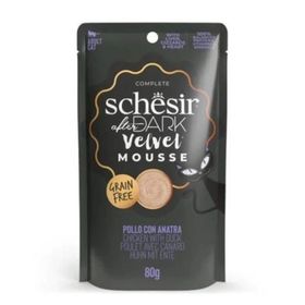 Schesir 80 gr After Dark Pauch Tavuklu ve Ördekli Yetişkin Kedi Yaş Maması
