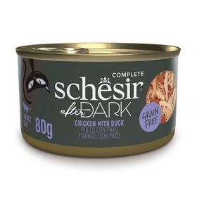 Schesir 80 gr After Dark Tavuklu ve Ördekli Kedi Konservesi