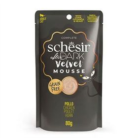 Schesir 80 gr After Dark Velvet Mousse Tavuklu Kedi Yaş Maması