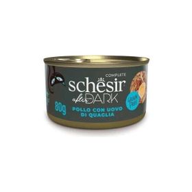 Schesir 80 gr After Dark Wholefood Tavuklu ve Bıldırcın Yumurtalı Yetişkin Kedi Konservesi