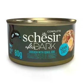 Schesir 80 gr After Dark Wholefood Tavuklu ve Yumurtalı Kedi Konservesi