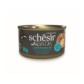 Schesir 80 gr After Dark Wholefood Tavuklu ve Yumurtalı Kedi Konservesi