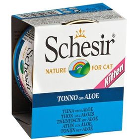 Schesir 85 gr Kitten Ton Balıklı ve Aloeveralı Yavru Kedi Konservesi