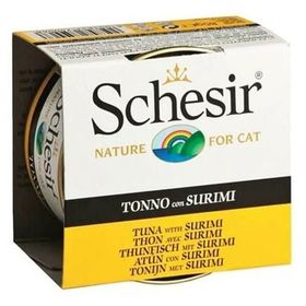 Schesir 85 gr Nature Jöleli Ton Balıklı Ve Surimili Kedi Konservesi