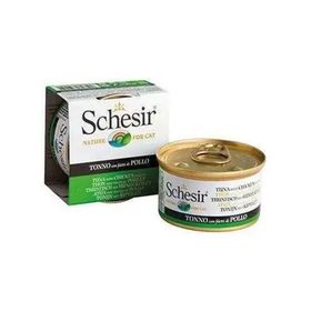 Schesir 85 gr Ton Balıklı Tavuk ve Sebzeli Kedi Konservesi