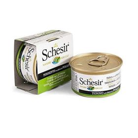 Schesir 85 gr Ton Balıklı Tavuklu Yetişkin Kedi Konservesi