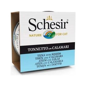 Schesir 85 gr Ton Balıklı ve Kalamarlı Kedi Konservesi