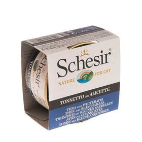Schesir 85 gr Ton Balıklı ve Ringa Balıklı Jelly Konserve Yetişkin Kedi Maması