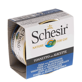 Schesir 85 gr Ton Balıklı ve Ringa Balıklı Jöleli Konserve Kedi Maması