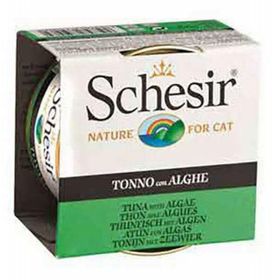 Schesir 85 gr Ton Balıklı ve Yosunlu Jelly Yetişkin Kedi Konservesi