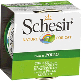 Schesir 85 gr x12 Tavuklu Jöleli Kedi Konservesi