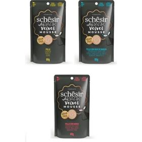 Schesir After Dark 3 Çeşit Karma Pouch Kedi 3x80 gr Yaş Mama