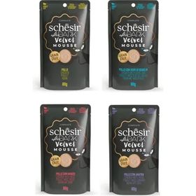 Schesir After Dark 4 Çeşit Karma Pouch Kedi 4x80 gr Yaş Mama