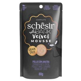 Schesir After Dark Pouch Tavuk ve Ördekli Tahılsız 80 gr Yetişkin Kedi Konservesi