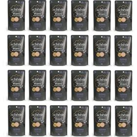 Schesir After Dark Tavuk ve Ördekli Pouch Kedi 24x80 gr Yaş Mama