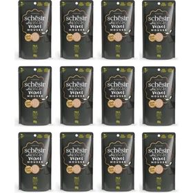 Schesir After Dark Tavuklu Pouch Kedi 12x80 gr Yaş Mama