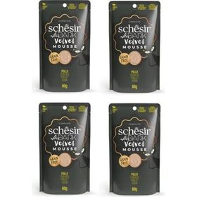Schesir After Dark Tavuklu Pouch Kedi 4x80 gr Yaş Mama