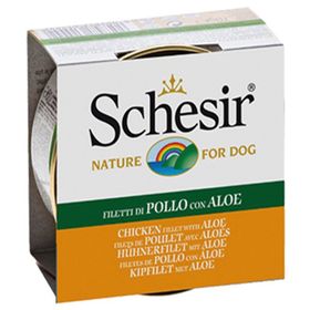 Schesir Aloevera ve Tavuklu Jöleli Konserve 150 gr Köpek Maması