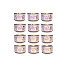 Schesir Baby Cat 2 Çeşit 12x70 gr Karma Yavru Kedi Konservesi