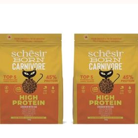 Schesir Born Carnivore 225 gr Tavuk ve Yumurtalı Tahılsız Kuru Kedi Maması