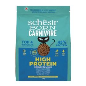 Schesir Born Carnivore Somonlu ve Ringa Balıklı 255 GR Yetişkin Kedi Maması