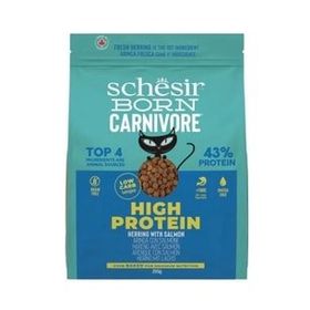 Schesir Born Carnivore Somonlu ve Ringa Balıklı 255 GR Yetişkin Kedi Maması